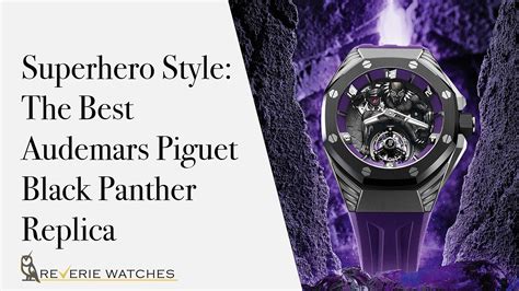 audemars piguet black panther replica|black panther watch price.